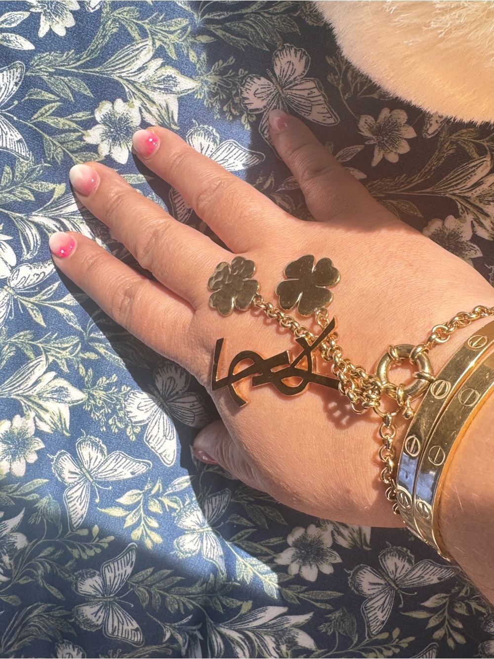 YSL Floral Charm Bracelet - with (COA) - Picture 9 of 9